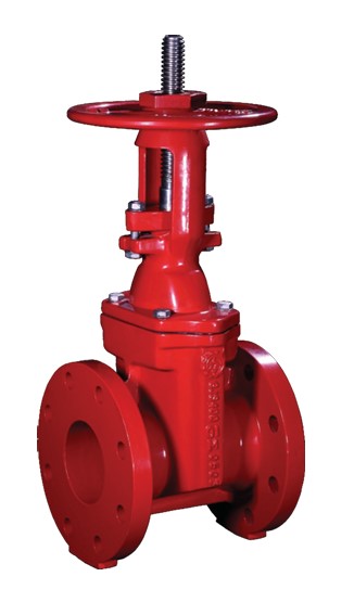 Rubber Wedge Gate Valves OS&Y for on-off service