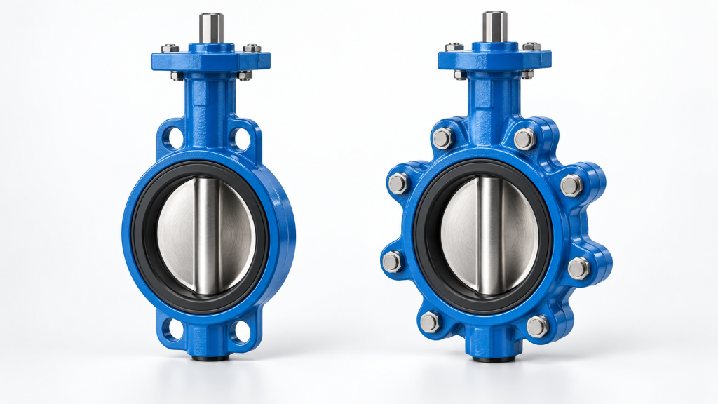 Mechanical Differences of Wafer vs Lug Butterfly Valve Configurations in Piping Systems